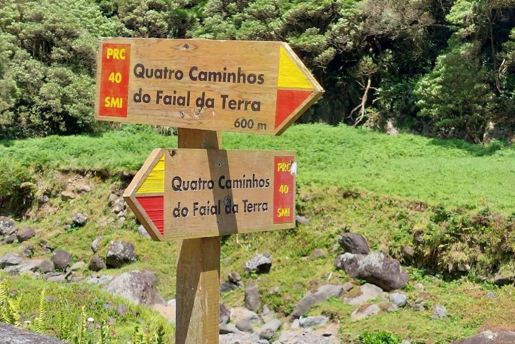 Вилла Casa Do Sanguinho Faial da Terra Экстерьер фото